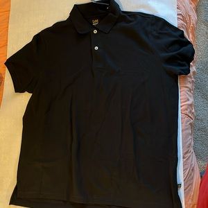 Lee Uniform Polo Black NEW 3X